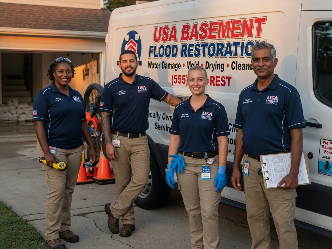 Basement Flood Cleanup company in Dahlgren, IL
