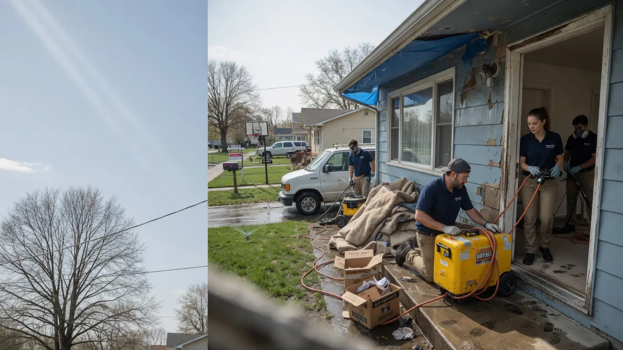 Basement Flood Cleanup in Dahlgren, IL near me